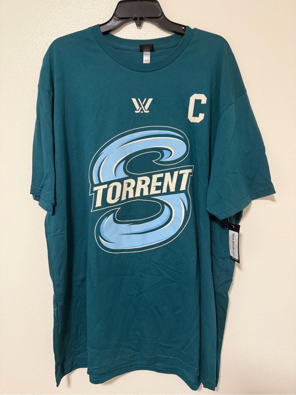 Torrent Graphic Short Sleeve Tee - Teal